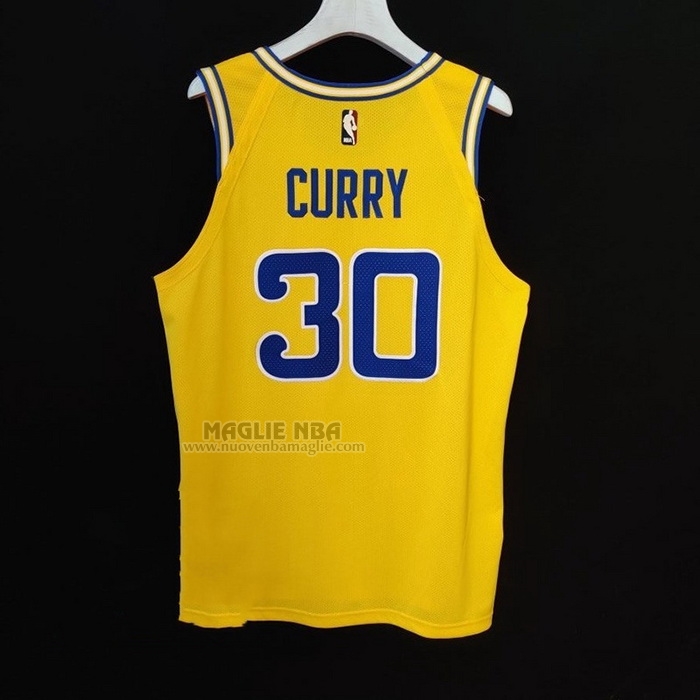 Maglia
 Stephen Curry NO 30 Golden State Warriors Hardwood Classic Autentico
 Giallo
